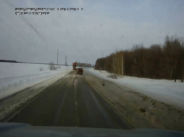 Ушел в сугроб