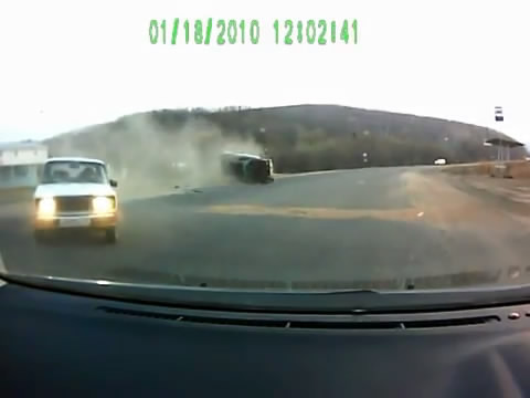 Авария дня 1451. Покувыркался