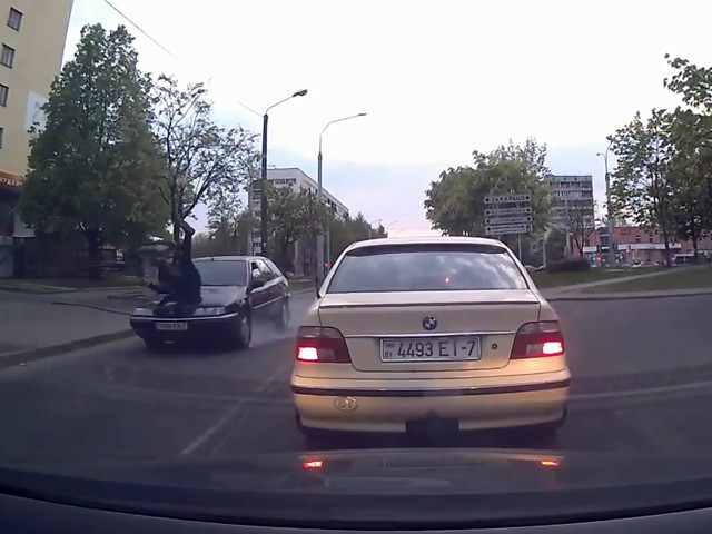 Пьяный велосипедист