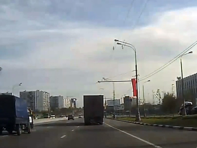 Фура скрылась с места ДТП