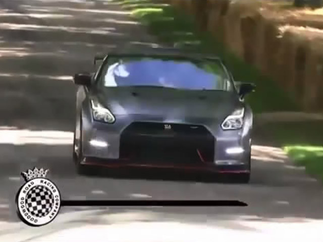 Авария с Nissan GT-R на фестивале скорости