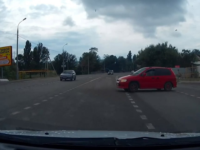 ДТП с мотоциклистом в Новороссийске