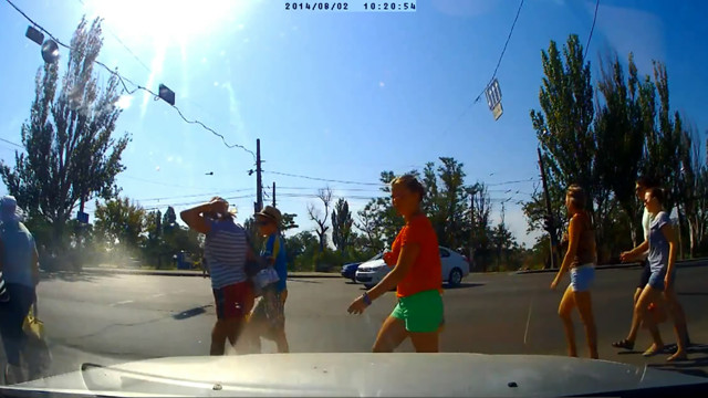 Авария дня 1613. ДТП со скутером в Одессе