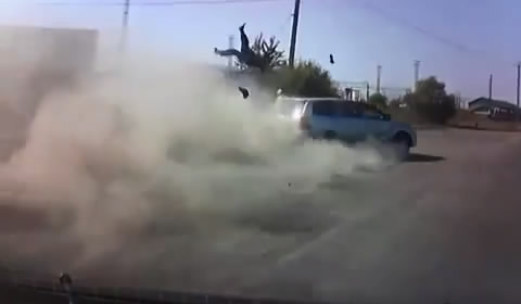 Авария дня 1674. Вот это поворот