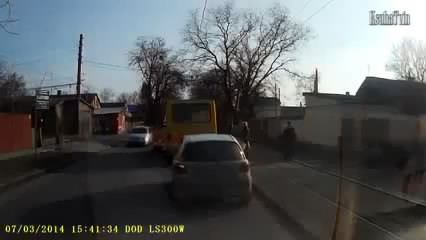 Красочное ДТП 