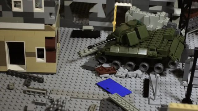 Лего-мультфильм про Сталинградскую битву