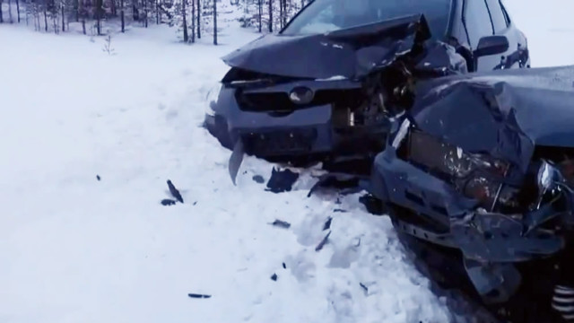 Подборка аварий и ДТП от Андрей за 12.11.2014