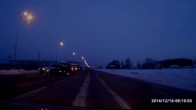 Лихача занесло