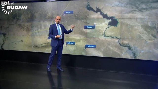 Спецэффекты во время выпуска новостей