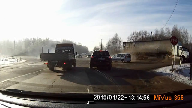 Авария дня 1814. Фура на красный