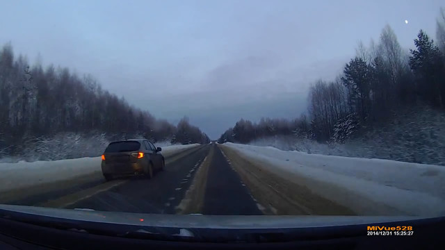 Обгон, занос, кювет