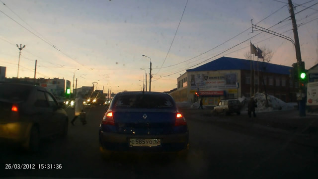 Сбил женщину 