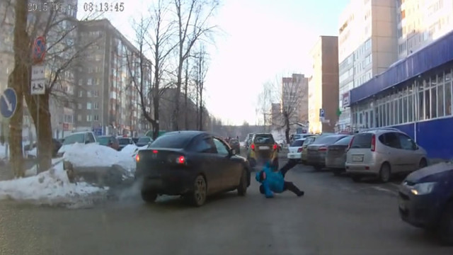 Наезд на пешехода в Ижевске