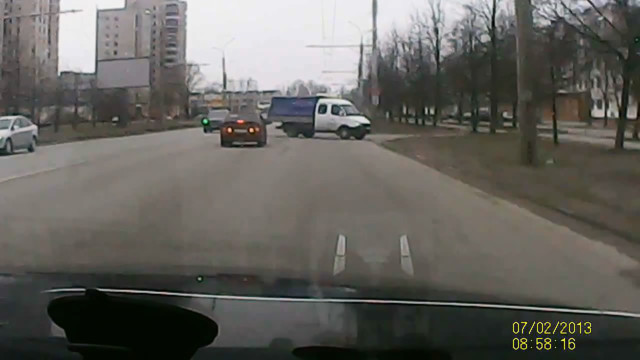 Резкий поворот