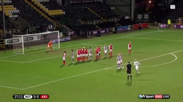 Один из лучших трюков в женском футболе