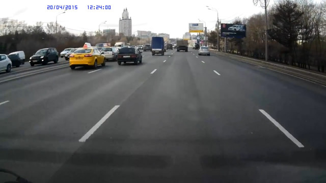 Авария дня 1916. Массовая авария на Кутузовском проспекте