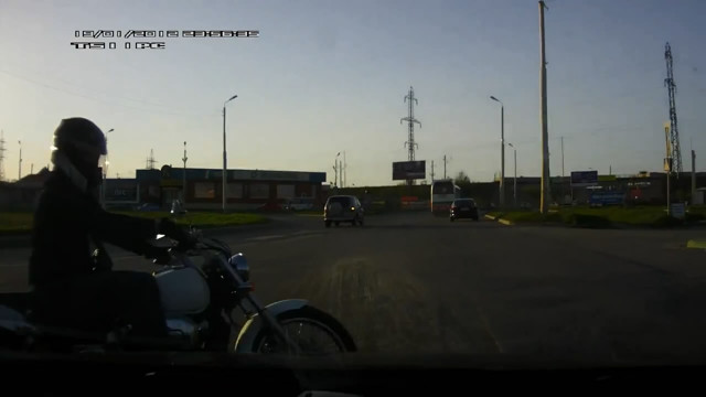 ДТП с мотоциклом на кольце в Таганроге