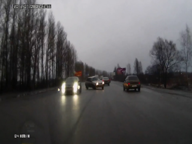 Авария дня 1932. Прилетел ВАЗ со встречки