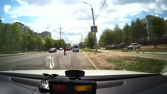 Наезд на школьника 