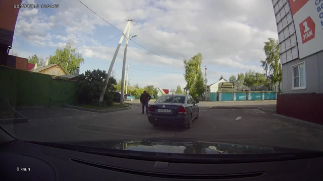ВАЗ завалил пьяного на Тойоте