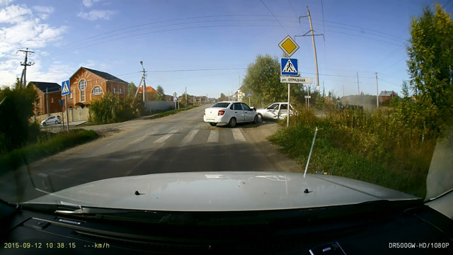 Пьянь за рулем в Тюмени