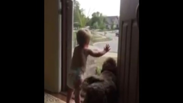 Ура,папа приехал!