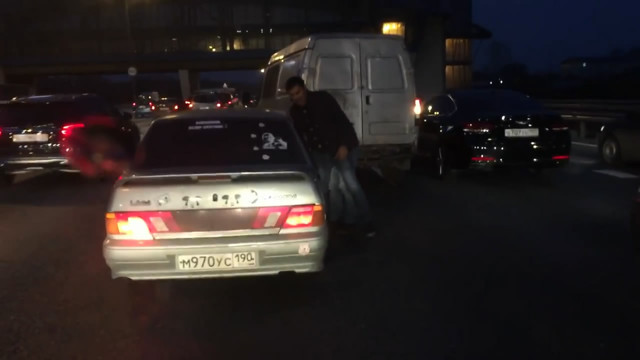 Разборки с кавказцем на МКАД