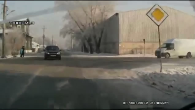Авария дня. Гранта против "десятки"