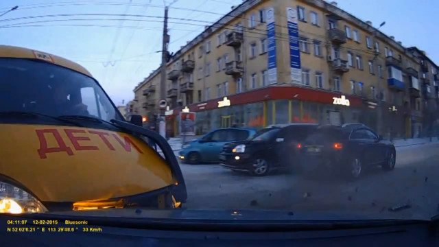 Авария дня. Осторожно дети