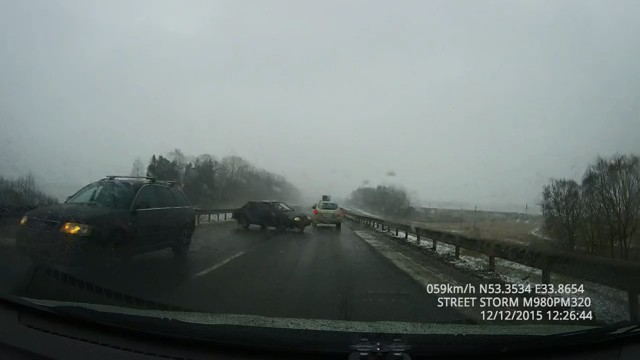 Авария дня. Нежданчик со встречки