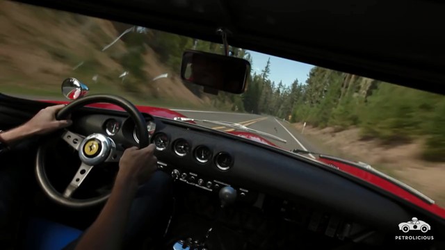 Скоростной подъем в гору на раритетной Ferrari 250 GTO