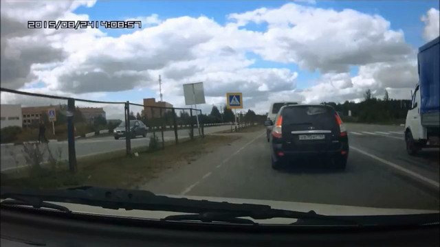 Аварии с участием одного автомобиля