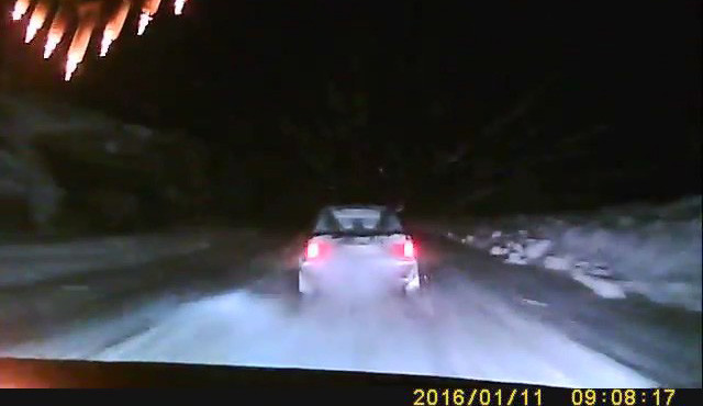 Даже и не пытался притормаживать