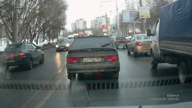 Авария дня. Собака спровоцировала столкновение