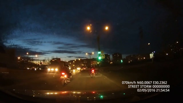 Мотоавария в Санкт-Петербурге