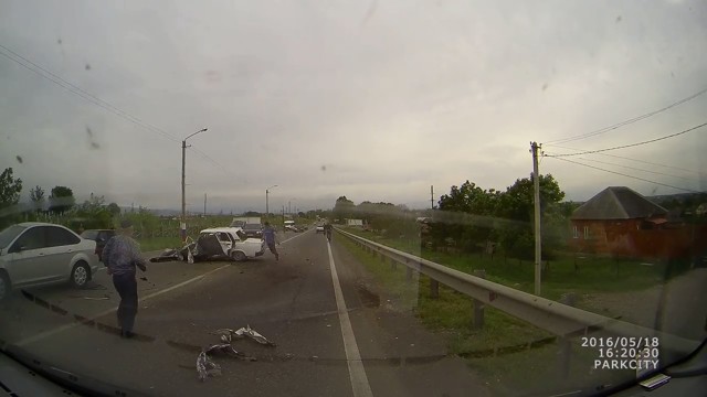 ВАЗ устрол серьезное ДТП в Назрани