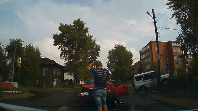 Авария дня. Ой, дурандай!