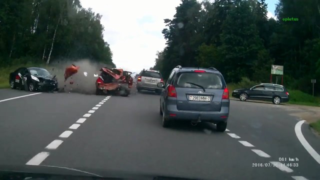 Авария дня. Массовое ДТП в окрестностях Минска