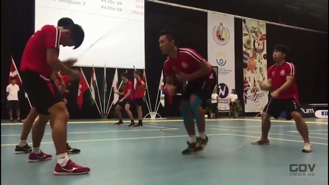 Победители чемпионата мира по прыжкам на двойной скакалке