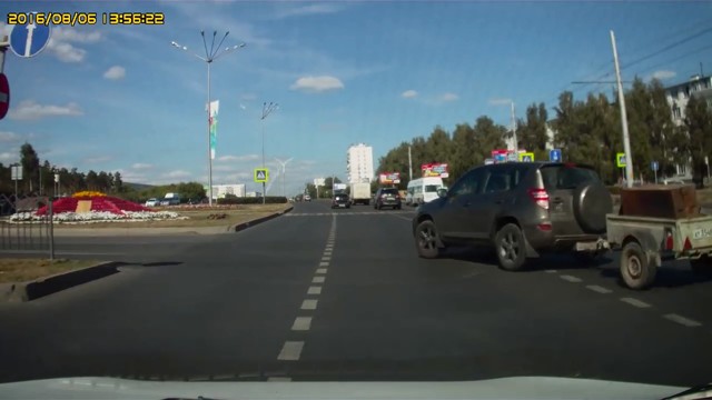 Дачник с прицепом исполнил