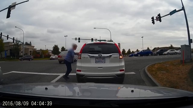 Хонда убежала от пожилой хозяйки