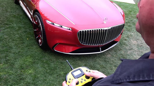 Vision Mercedes-Maybach 6 оказался радиоуправляемым