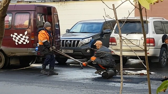 Укладка асфальта в Мурманске