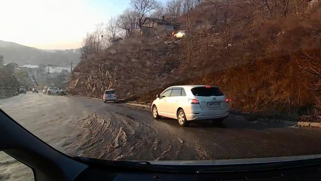 Спуск с горочки