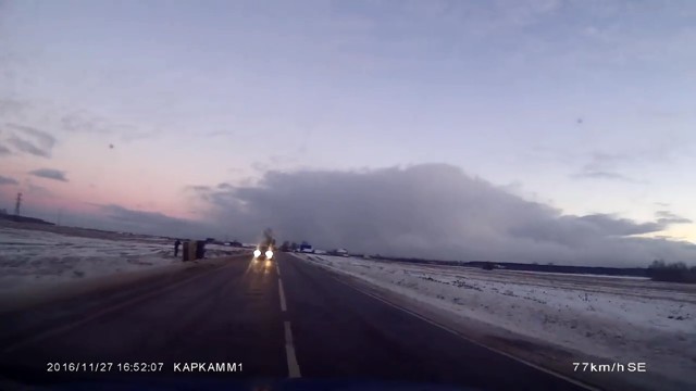 Полицейский разворот со скорости 80 км\ч