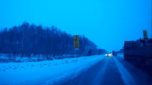 Авария дня. Занос на трассе М5