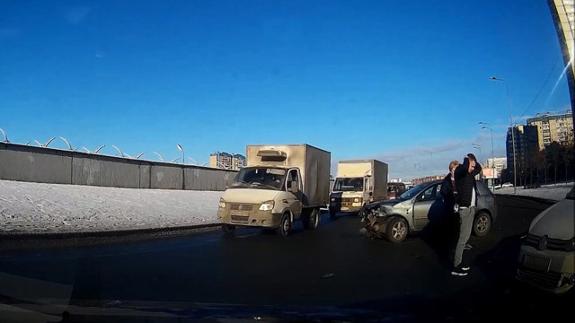 Отличный разворот со второго ряда