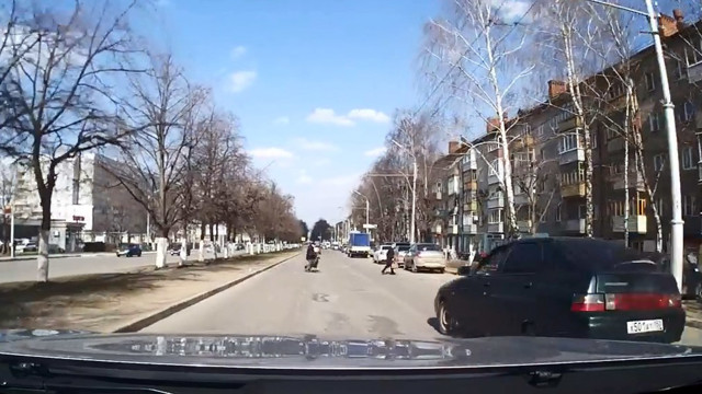 Наезд на пожилого мужчину в Рязани