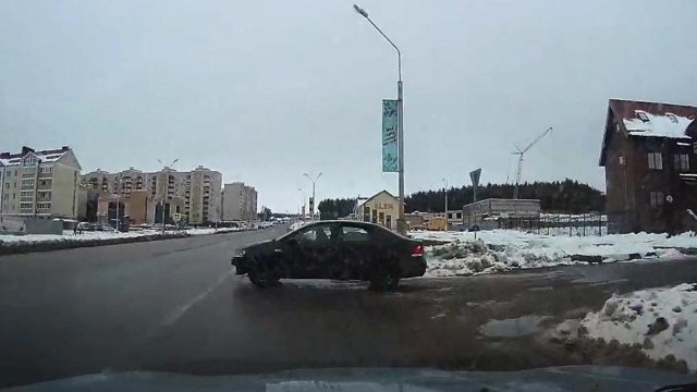 Авария дня. Серьезный боковой удар