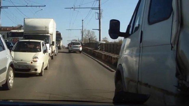 ГАЗелист продрал бочину автору